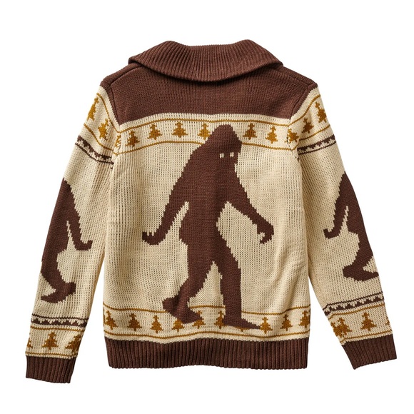 Big Foot Sasquatch Cardigan - Picture 2 of 6